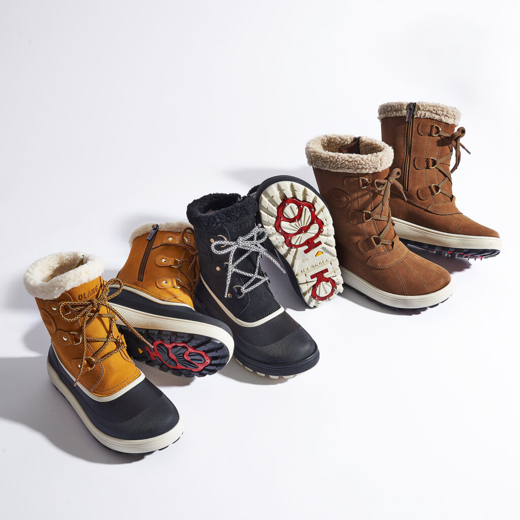bottes olang femme crampons