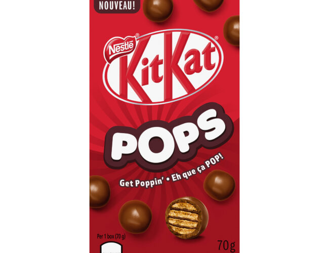 Voila.ca: Profitez de collations gratuites Kit Kat Pops au chocolat au lait