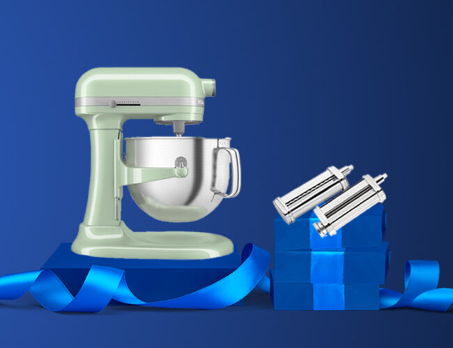 Concours Best Buy : Tentez de remporter un batteur Professional et des accessoires à pâtes de KitchenAid !