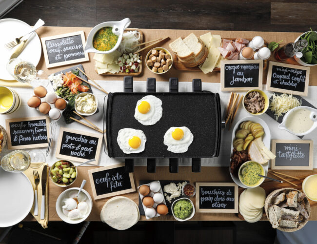 Remportez un somptueux ensemble cadeau Raclette d&rsquo;une valeur de 810 $ grâce à « Oeuf.ca » !