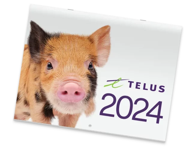 Recevez Votre Calendrier TELUS 2024 Gratuit à Domicil