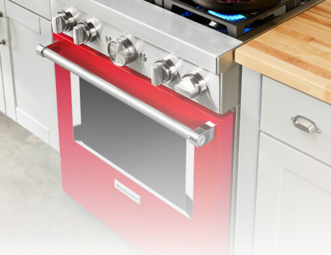 Concours : Gagnez une cuisinière au gaz intelligente KitchenAid de 30 pouces d’une valeur de 4999$ !