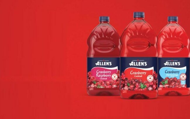 Offre Exclusive Shopper Army : Testez Gratuitement les Boissons à la Canneberge Allen’s et bien plus encore !