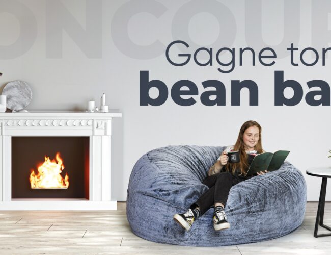 Concours : Gagnez un pouf rond d&rsquo;une valeur de 350 $ !