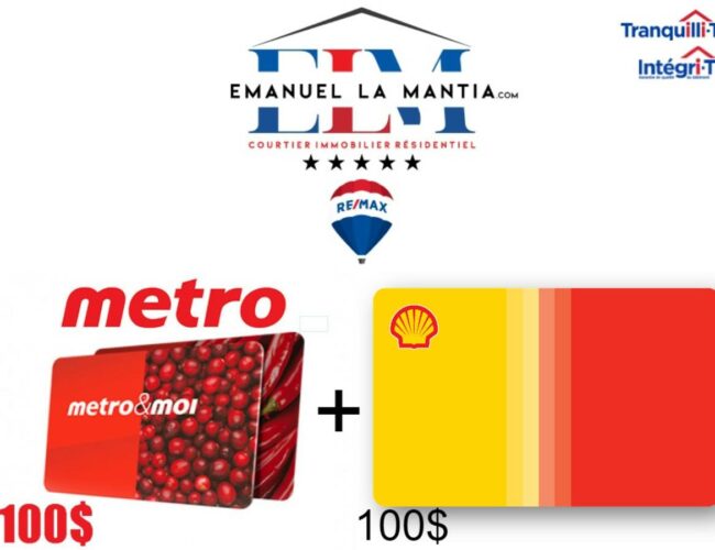 Opportunité Exclusive : Gagnez 100 $ d&rsquo;épicerie et 100 $ de gaz !