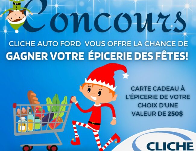 Concours : Remportez 250 $ pour faire vos courses dans l&rsquo;épicerie de votre choix