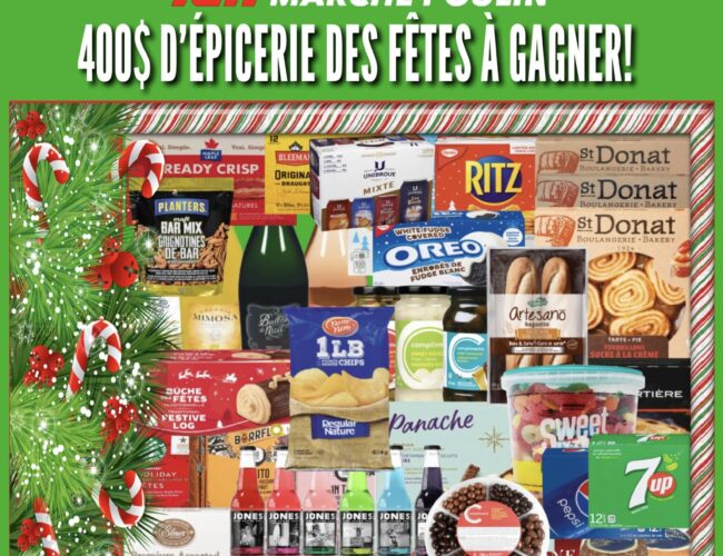 Concours Exclusif : Remportez 400 $ d&rsquo;achats festifs chez IGA !