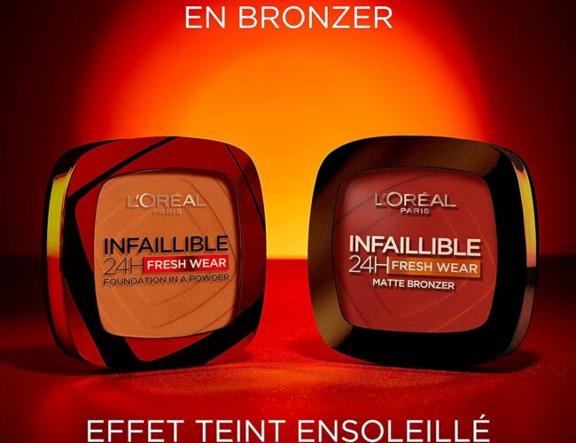 Essayez gratuitement la poudre bronzante 24h Fresh Wear de L’Oréal Paris !