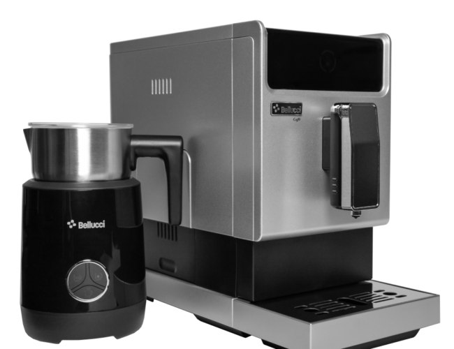 Concours : Tentez de remporter une machine à café Bellucci Slim Caffè + un mousseur Latte Pro d&rsquo;une valeur de 898$ !