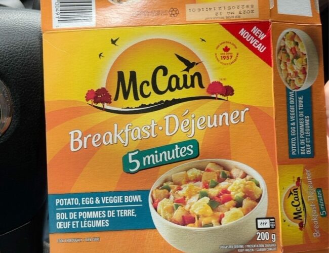 Shopper Army : Essayez gratuitement les Bols Déjeuner de McCain et bien plus encore.