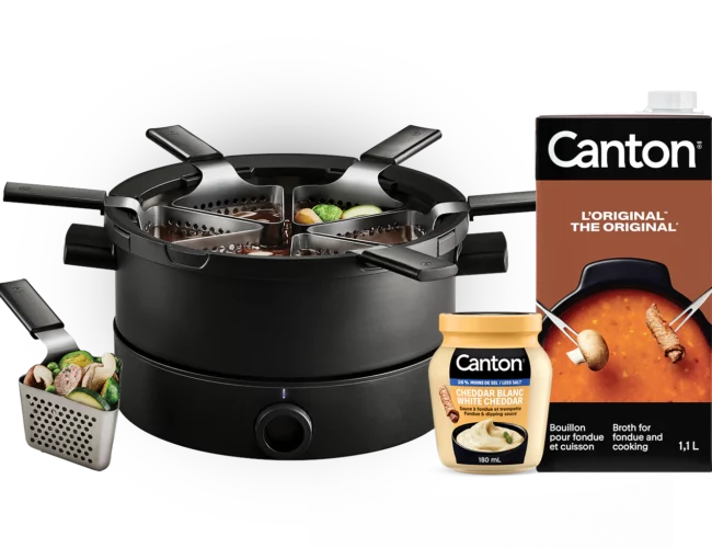 Concours : Remportez trente ensembles à fondue Fondussimo Canton d&rsquo;une valeur totale de 310$.