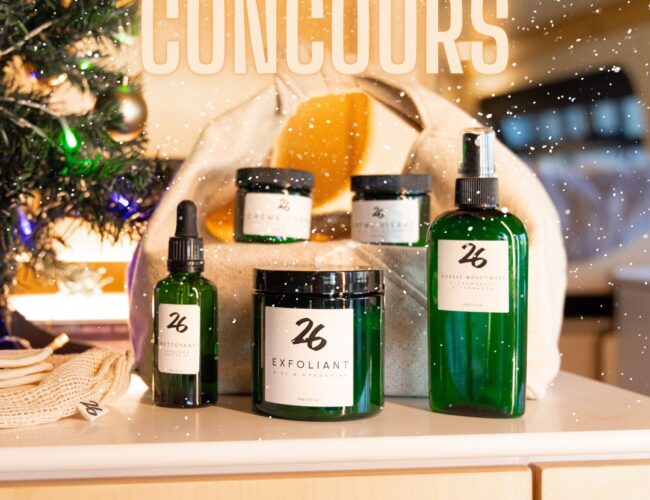 Concours exclusif : Remportez un ensemble de produits de soin d&rsquo;exception, le pack 26 !