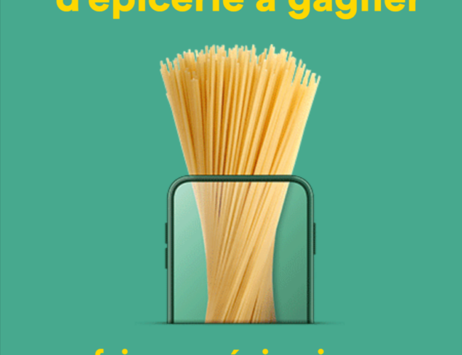 Concours : Remportez 1000$ d&rsquo;épicerie Super C chaque mois.