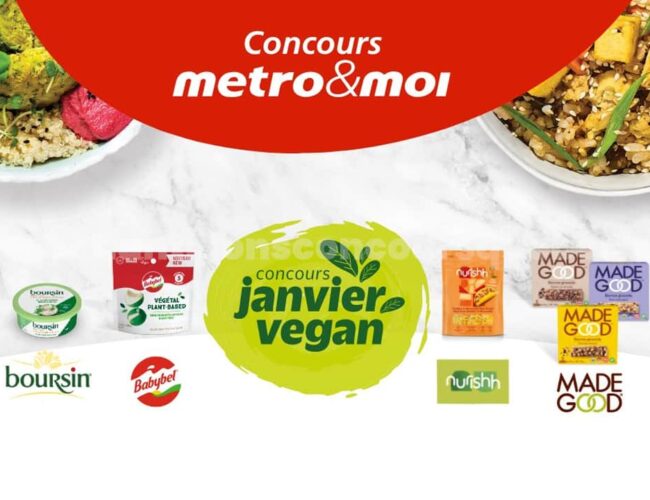 Concours exclusif : Remportez 10 prix d&rsquo;épicerie Metro d&rsquo;une valeur de 500$.