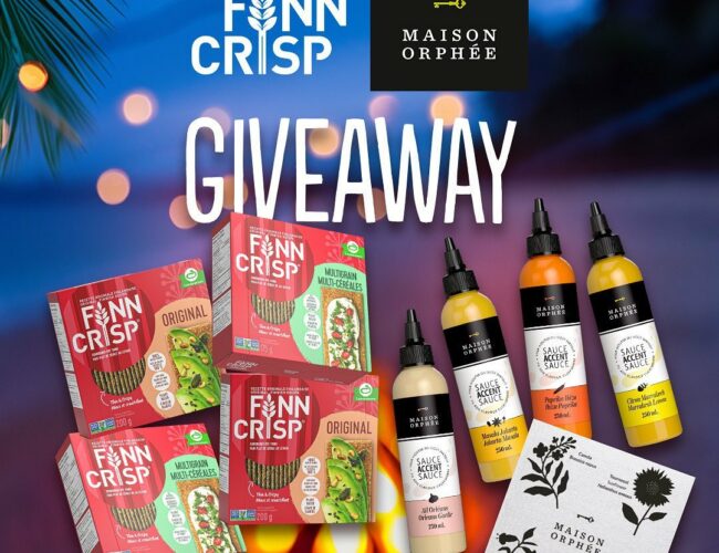 Gagnez un Ensemble Gastronomique d&rsquo;Été avec Finn Crisp et Maison Orphée !