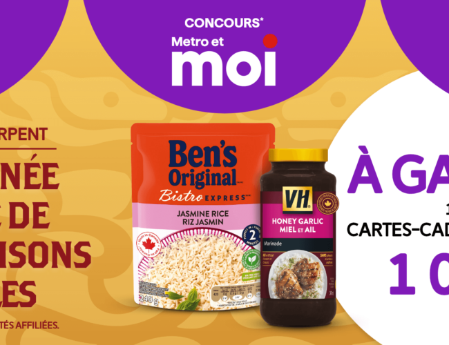 Concours Metro : Gagnez une épicerie de 1000$ ou une friteuse à air 🍴