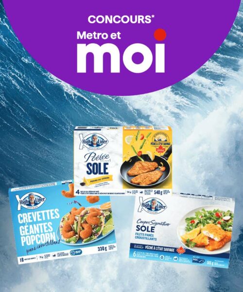 🛒 Concours Metro & High Liner : Gagnez une carte-cadeau Metro de 1000 $ ! 🎉