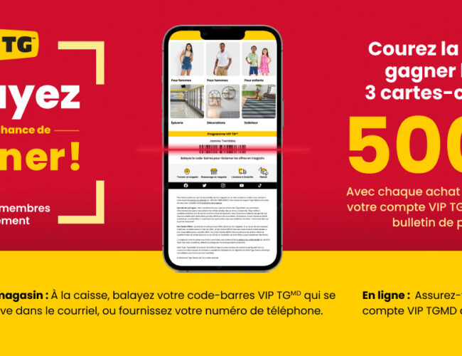 🎉 Grand Concours Tigre Géant : 15 Cartes Cadeaux de 100 $ à Gagner Chaque Mois ! 🛒✨
