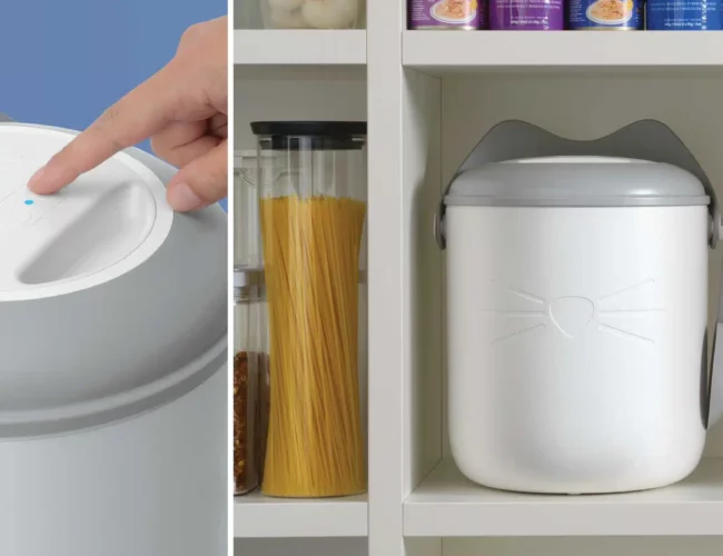 Test Gratuit Catit PIXI 2025 : Essayez le Contenant Sous Vide Intelligent pour Croquettes de Chat