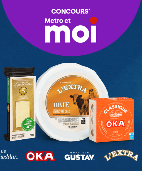 Concours Metro Agropur 2025 : Gagnez l’une des 5 Cartes-Cadeaux de 500 $ pour l’Épicerie !