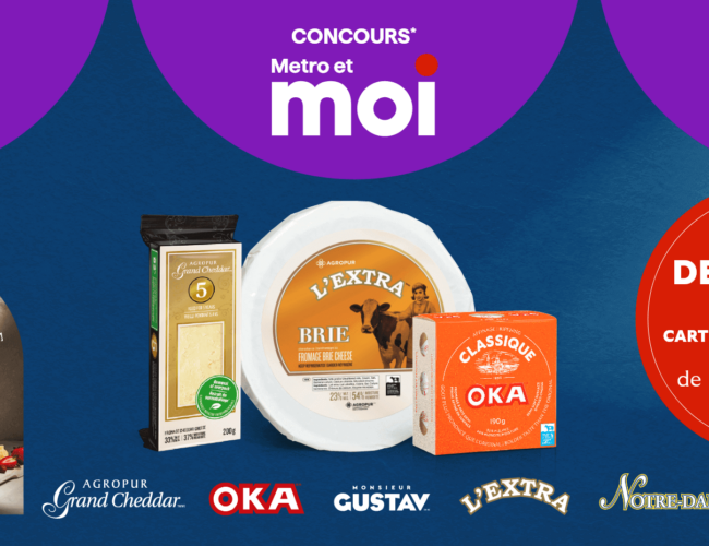 Concours Metro Agropur 2025 : Gagnez l’une des 5 Cartes-Cadeaux de 500 $ pour l’Épicerie !