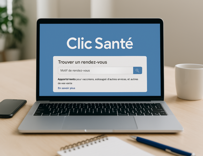 Guide Clic Santé Québec 2025 : Prendre Rendez-vous en Ligne Facilement
