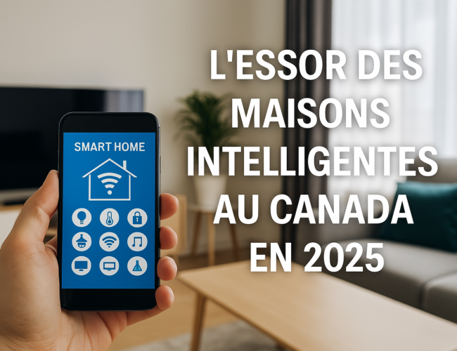 Maisons Intelligentes au Canada : L’Essor des Technologies Domestiques en 2025