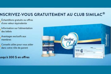 Club Similac : Jusqu&rsquo;à 300 $ en échantillons gratuits