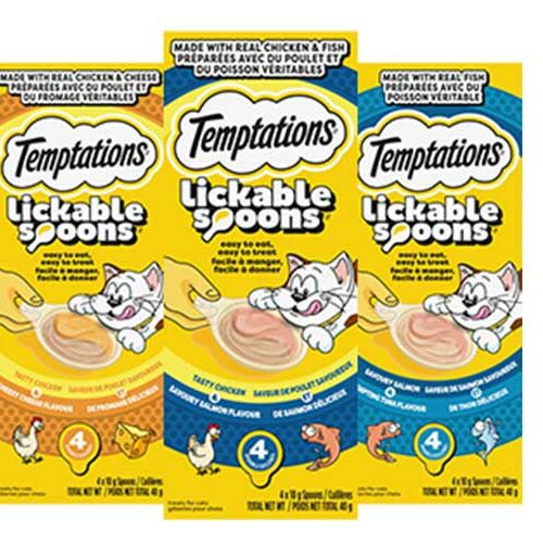 Gâteries Temptations gratuites pour votre chat au Québec